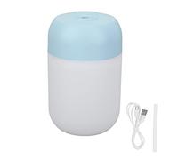 Umidificatore USB Piccolo portatile silenzioso per uso domestico idratante per la pelle 260ml Umidificatore tavolo per camera viaggio (Blu)
