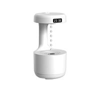 Umidificatore USB Ricarica di tipo C Umidificatore a controcorrente a goccia d'acqua 800 ml Protezione dallo spegnimento 4H Elettrodomestici