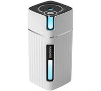 Umidificatore USB silenzioso 300 ml nebbia fredda per camera da letto (bianco)