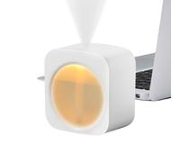 Umidificatore USB - Umidificatore portatile | Luce notturna silenziosa | Grande diffusore d'aria, camera da per casa, compatto con ricarica USB