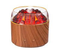 Umidificatore Vulcanico - Dispositivo Di Nebulizzazione Fresca 160ml, Diffusore Decorativo | Simulazione Di Fiamma Realista, Accessorio Per Rilassamento Silenzioso Con Uso Di Camera Letto, Ufficio,