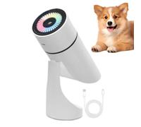 Umidifier, Pet Diffuser, 7.09x2.83 Inches Quiet Ricaricabile Mist Spray, Dog Air Moisturizer for Travel Desk Home Nursery Use, Plants Indoor, Power Outlets, White