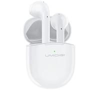 UMIDIGI Auricolare Wireless, AirBuds Cuffie In-Ear Bluetooth 5.0, Riduzione del Rumore Ambientale Cuffie Bluetooth, Accoppiamento Automatico Tocco Intelligente Mini Cuffiette(Bianco)