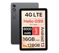 UMIDIGI G3 Tab Ultra, 10.1 Pollici Tablet Android 13, 16GB RAM+128GB ROM/TF 1TB, 4G Dual SIM, 8MP Fotocamera/6000mAh/Bluetooth/WiFi/Face ID/GPS