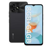 UMIDIGI G5A Smartphone Android 13, 8GB(4+4GB) +64GB/1TB Telefono Cellulare, 13MP Fotocamere, 6.52" HD+ Schermo, Batteria 5000mAh, Smartphone Dual SIM 4G, Fingerprint/Face Unlock/OTG/GPS, Nero
