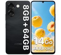 UMIDIGI G9A Smartphone, Android 14 Go, 6.75" HD+ 4G Telefono Cellulare, 8GB+64GB/1TB TF, Dual SIM/5000mAh/Face ID/GPS