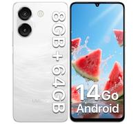 UMIDIGI G9A Smartphone, Android 14 Go, 6.75" HD+ 4G Telefono Cellulare, 8GB+64GB/1TB TF, Dual SIM/5000mAh/Face ID/GPS