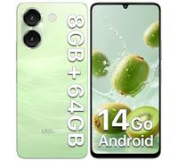 UMIDIGI G9A Smartphone, Android 14 Go, 6.75" HD+ 4G Telefono Cellulare, 8GB+64GB/1TB TF, Dual SIM/5000mAh/Face ID/GPS