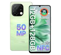 UMIDIGI G9C 50MP Smartphone Android 14,Display 90Hz 6.75" HD+,12(6+6) GB RAM,128GB/2TB,Batteria 5.000 mAh,Resistenza IP53,Processore 2,2GHz,Chager Incluso,4G Doppia SIM/Bluetooth 5,4/GPS/NFC,Verde