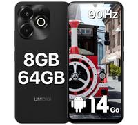 UMIDIGI G9X Cellulari Android 14, 6.75" HD+90Hz Telefono Sbloccato, 8GB+64GB/2TB TF, Fotocamera AI da 13MP, 5000mAh, Telefono Dual Sim-Free, Smartphone 4G/Face ID/Impronta Digitale/GPS/OTG