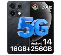 UMIDIGI Smartphone Note 100 5G, Android 14 Telefono Cellulare,16GB+256GB/1TB,6.8" HD+ 120Hz Cellulare, Dual SIM 5G Telefono Android, 50MP+16MP Kamera/5000mAh/Face ID/GPS/OTG