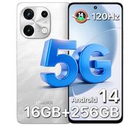 UMIDIGI Smartphone Note 100 5G, Android 14 Telefono Cellulare,16GB+256GB/1TB,6.8" HD+ 120Hz Cellulare, Dual SIM 5G Telefono Android, 50MP+16MP Kamera/5000mAh/Face ID/GPS/OTG