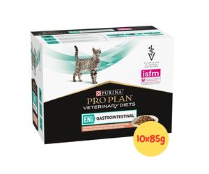 Umido per Gatti Pro Plan Veterinary Diets EN Gastrointestinal Salmone 10x85Gr