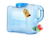 Umikk 5L ~ 22L - Tanica per acqua da campeggio, con rubinetto, contenitore per acqua potabile portatile, serbatoio dell'acqua da campeggio con manici, tanica per acqua senza BPA, per viaggi all'aperto