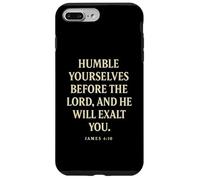Umiliatevi davanti a Dio Egli vi esalterà Giacomo 4 10 Custodia per iPhone 7 Plus/8 Plus