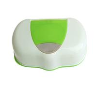Uminilife - Contenitore per salviettine umidificate per bambini, con contenitore per salviette, colore: Verde