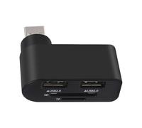 Umiocns Hub USB per computer portatile, 4 porte USB 2.0, 480 Mbps