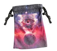 Umiocns Sacchetto per gioielli con coulisse, piccole borse porta tarocchi con coulisse, piccola borsa Oracle, sacchetto per gioielli, forniture per divinazione del destino per mazzi Oracle, rune,