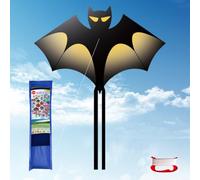 Umllpet Drago colorato per bambini, draghi per bambini, draghi per bambini e adulti, drago a pipipistrello, giocattolo aereo per esterni, per ragazze e ragazzi dai 3 anni, facile da volare