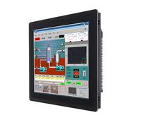 UMOBXKIFN 1 pc 13,3 15 15,6 18,5 pollici Mini monitor PC completamente chiuso con touch screen capacitivo for display del computer desktop con VGA USB(15.6 inch VGA)