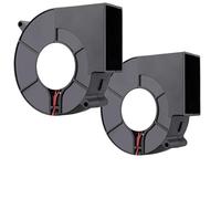UMOBXKIFN 2 Pz 9733 12 V 24 V Ventilatore Ventilatore 9 cm 97x33mm BBQ Ventilatore Grande Ventilatore d'aria Flusso Ventilatore centrifugo 3600 RPM Manica/Cuscinetto a sfere(12V Sleeve)