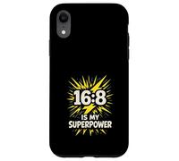 Umorismo a digiuno intermittente 16 8 Finestra 20 4 Guerriero più veloce Custodia per iPhone XR