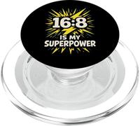 Umorismo a digiuno intermittente 16 8 Finestra 20 4 Guerriero più veloce PopSockets PopGrip per MagSafe