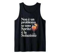Umorismo Aperitivo Spritz Festa Amici Idea Regalo Canotta