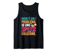 Umorismo Aperitivo Spritz Festa Amici Idea Regalo Canotta