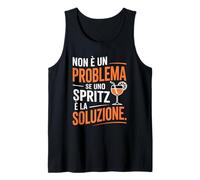 Umorismo Aperitivo Spritz Festa Amici Idea Regalo Canotta