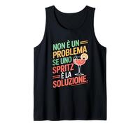 Umorismo Aperitivo Spritz Festa Amici Idea Regalo Canotta