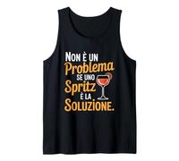 Umorismo Aperitivo Spritz Festa Amici Idea Regalo Canotta