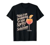 Umorismo Aperitivo Spritz Festa Amici Idea Regalo Maglietta