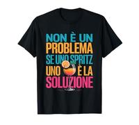 Umorismo Aperitivo Spritz Festa Amici Idea Regalo Maglietta