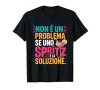 Umorismo Aperitivo Spritz Festa Amici Idea Regalo Maglietta
