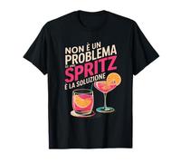 Umorismo Aperitivo Spritz Festa Amici Idea Regalo Maglietta