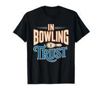 Umorismo Bowling Giocatore di Divertente Lega Maglietta