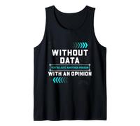 Umorismo dei Data Scientist Senza analisi delle statistiche dei Dati Canotta