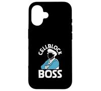Umorismo del boss della cella - Boss della prigione Custodia per iPhone 16