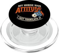 Umorismo del cavallo Proprietario esperto del cavallo Posso leggere i cavalli PopSockets PopGrip per MagSafe