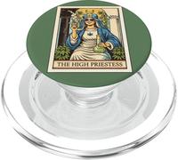 Umorismo della somma sacerdotessa divertente strega verde PopSockets PopGrip per MagSafe