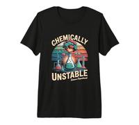 Umorismo di Laboratorio del Dipartimento di scienze chimicamente instabili Maglietta Premium