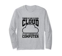 Umorismo di Programmazione Non Esiste Un Cloud Computer di qualcun Altro Maglia a Manica