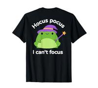 Umorismo Disturbo da iperattività ADHD Hocus Pocus I Cant Focus Maglietta