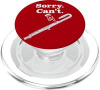 Umorismo Divertente Flauto Contralto per Orgoglio Flautista PopSockets PopGrip per MagSafe