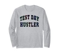 Umorismo Giorno di Prova Hustler Testing Teacher Everything Is Fine Maglia a Manica