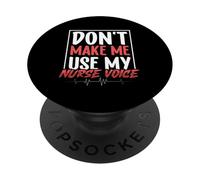 Umorismo infermieristico - La voce dell'infermiere PopSockets PopGrip Adesivo
