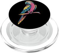 Umorismo Macaw per Amanti dei Pappagalli PopSockets PopGrip per MagSafe