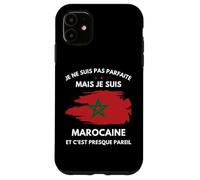 umorismo Maroc je ne suis pas parfaite mais je suis Marocaine Custodia per iPhone 11