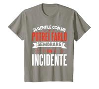 Umorismo Medicina Assistente Medico Infermiera Ospedale Maglietta, Bambini, Ardesia, 12 Anni